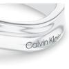 imageCalvin Klein Elemental Bangle Bracelet for Women  Organic Inspired Design Boldly Sculpted  Stainless Steel Hinge closure  Jewelry Accessories Gift for HerSilver