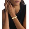 imageCalvin Klein Elemental Bangle Bracelet for Women  Organic Inspired Design Boldly Sculpted  Stainless Steel Hinge closure  Jewelry Accessories Gift for HerGold Plated