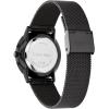 imageCalvin Klein Exceptional  Womens and Mens 2H Quartz Watch Stainless Steel with Mesh Bracelet  Water Resistant 3 ATM30 Meters  Trendy CK Watches for Him and Her  37 mmBlack