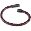 imageCalvin Klein Industrial Facets Jewelry Collection for Men  Leather Braided Bracelet with Adjustable Magnetic Closure  Premium Fashion Jewelry Accessory  Gift for HimBlackCherrywood