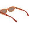 imageCalvin Klein Jeans Womens Sunglasses CKJ25618S  Transparent Orange with Solid Brown Lens