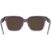 imageCalvin Klein Jeans Womens Sunglasses CKJ25624S  Transparent Gradient MauveRos with Solid Brown Lens