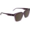 imageCalvin Klein Jeans Womens Sunglasses CKJ25624S  Transparent Gradient MauveRos with Solid Brown Lens