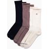 imageCalvin Klein Mens Dress Crew NonBinding Cotton Socks 6PackBeige Assorted