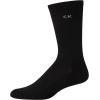 imageCalvin Klein Mens Dress Crew NonBinding Cotton Socks 6PackBlack