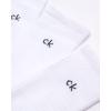 imageCalvin Klein Mens Dress Crew NonBinding Cotton Socks 6PackWhite