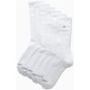 imageCalvin Klein Mens Dress Crew NonBinding Cotton Socks 6PackWhite Logo