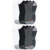 imageCalvin Klein Mens No Show Lightweight Cushioned Low Cut Socks 12 PackGrey Heather Assort