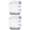 imageCalvin Klein Mens No Show Lightweight Cushioned Low Cut Socks 12 PackWhite Assorted