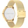 imageCalvin Klein Womens CK Iconic  35mm 2H Quartz Watch  Stainless Steel Mesh Bracelet  Water Resistance 30 Meters  Premium Fashion Timepiece for Everyday Style  Gift for HerBlack Gold Mesh