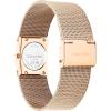 imageCalvin Klein Womens CK Pulse Stainless Steel Watch  21mm Geometric Case Mesh Bracelet Petite Iconic Style  Gift for HerRose Gold