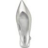 imageCalvin Klein Womens Galiana Ballet FlatSilver Metallic Leather 040