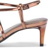 imageCalvin Klein Womens Ishaya Heeled SandalBronze Mirror Metallic