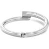imageCalvin Klein Womens Jewelry  CK Spiral Bangle  Stainless Steel  Layering Accessory for Everyday Wear  Gift for HerSilver