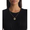 imageCalvin Klein Womens Jewelry  CK Spiral Necklace  Stainless Steel  Layering Accessory for Everyday Wear  Gift for HerGold Plated