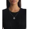 imageCalvin Klein Womens Jewelry  CK Spiral Necklace  Stainless Steel  Layering Accessory for Everyday Wear  Gift for HerSilver