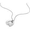 imageCalvin Klein Womens Jewelry  CK Spiral Necklace  Stainless Steel  Layering Accessory for Everyday Wear  Gift for HerSilver