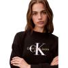 imageCalvin Klein Womens Monogram Logo CrewneckBlack