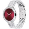 imageCalvin Klein Womens Twisted Bezel  34mm 2H Quartz Watch  Stainless Steel Bracelet  Water Resistance 30 Meters  Minimalistic Style  Premium Fashion  Gift for HerRed