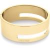 imageCalvin Klein Geometric Essentials Bangle Bracelet for Women  Stainless Steel with Hinge Closure  Classic Design Premium Fashion Jewelry Accessory  Gift for HerGold Plated