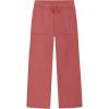 imageCalvin Klein Girls Pullon Cozy Wide Leg Lounge PantFrench Terry Mauvewood