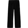 imageCalvin Klein Girls Pullon Cozy Wide Leg Lounge PantRib Velour Black