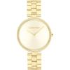 imageCalvin Klein Gleam  Womens 2H Quartz Watch Stainless Steel  Water Resistant 3 ATM30 Meters  A Timeless Elegance for Her Everyday Lifestyle  32 mmGold Plated