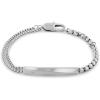 imageCalvin Klein Mens Jewelry  Iconic ID Chain Link Bracelet  Stainless Steel  Modern Statement Accessory  Gift for HimSilver