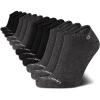 imageCalvin Klein Mens Liner Socks  12 Pack Cushioned NonSlip No Show Sneaker Loafer  Ultra Low Cut Socks for Men 712BlackGrey Solid
