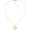 imageCalvin Klein Womens Jewelry  CK Spiral Necklace  Stainless Steel  Layering Accessory for Everyday Wear  Gift for HerGold Plated