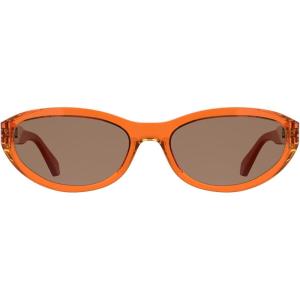 imageCalvin Klein Jeans Womens Sunglasses CKJ25618S  Transparent Orange with Solid Brown Lens