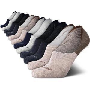 imageCalvin Klein Mens Liner Socks  12 Pack Cushioned NonSlip No Show Sneaker Loafer  Ultra Low Cut Socks for Men 712Multi Ultra Low
