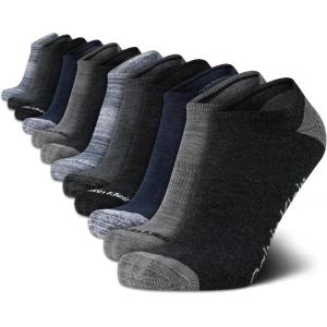 imageCalvin Klein Mens No Show Lightweight Cushioned Low Cut Socks 12 PackAssorted