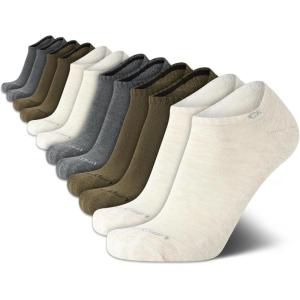 imageCalvin Klein Mens No Show Lightweight Cushioned Low Cut Socks 12 PackBeigeGrey