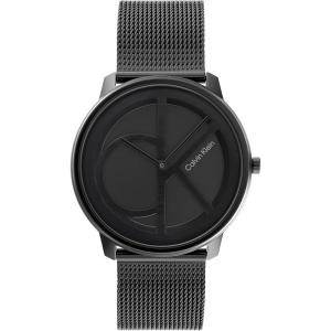 imageCalvin Klein Womens CK Iconic  35mm 2H Quartz Watch  Stainless Steel Mesh Bracelet  Water Resistance 30 Meters  Premium Fashion Timepiece for Everyday Style  Gift for HerBlack