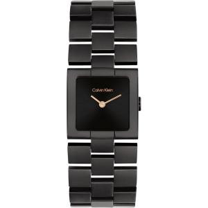 imageCalvin Klein Womens CK Meridian  22mm 2H Quartz Slim Watch  Stainless Steel Bracelet  Minimalistic Stylish Timepiece  Premium Fashion  Gift for HerBlack