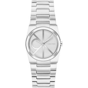 imageCalvin Klein Womens CK Unite Stainless Steel Watch 26mm Case with Link Bracelet  Sleek Curved Case Modern Everyday Style  Gift for HerSilver