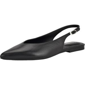 imageCalvin Klein Womens Galiana Ballet FlatBlack Leather 002
