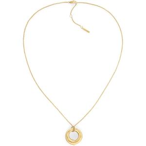 imageCalvin Klein Womens Jewelry  CK Spiral Necklace  Stainless Steel  Layering Accessory for Everyday Wear  Gift for HerGold Plated