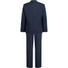 imageCalvin Klein Boys 2piece Formal Suit Set Includes Single Breasted Jacket ampamp Straight Leg Dress Pants With Belt Loops ampamp Functional Pockets