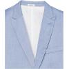 imageCalvin Klein Boys Blazer Suit Jacket 2Button Single Breasted Closure Buttoned Cuffs ampamp Front Flap PocketsDeep Blue 404