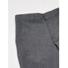 imageCalvin Klein Boys FlatFront BiStretch Dress Pant Straight Leg Fit Belt Loops ampamp Front PocketsGrey Heather