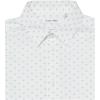 imageCalvin Klein Boys Long Sleeve Patterned Dress Shirt ButtonDown Style with Cuffs ampamp Shirttail HemJetstream
