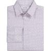 imageCalvin Klein Boys Long Sleeve Patterned Dress Shirt ButtonDown Style with Cuffs ampamp Shirttail HemPurple