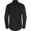 imageCalvin Klein Boys Long Sleeve Slim Fit Dress Shirt ButtonDown Style with Cuffs ampamp Shirttail HemBlack