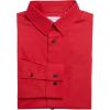 imageCalvin Klein Boys Long Sleeve Slim Fit Dress Shirt ButtonDown Style with Cuffs ampamp Shirttail HemLipstick Red