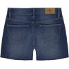 imageCalvin Klein Girls Boyfriend Fit Stretch Denim Jean ShortsAuthenticDistressed Monogram