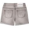 imageCalvin Klein Girls Boyfriend Fit Stretch Denim Jean ShortsOvercastCuff