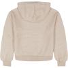 imageCalvin Klein Girls Long Sleeve Full Zip Fleece Hoodie SweatshirtTaupe Heather