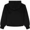 imageCalvin Klein Girls Long Sleeve Popover Fleece Hoodie SweatshirtJumbo Logo Black